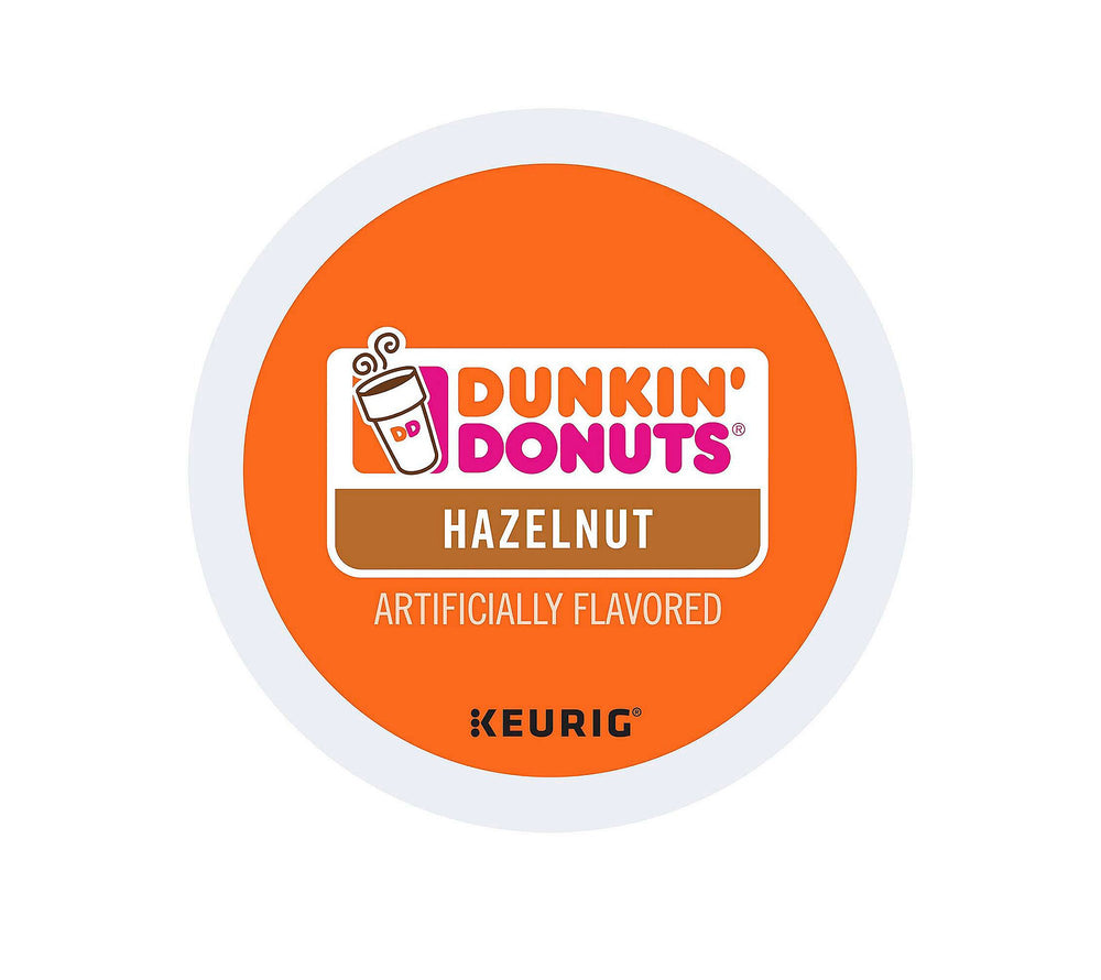 Keurig Dunkin pod close-up showing sealed lid and consistent portioning