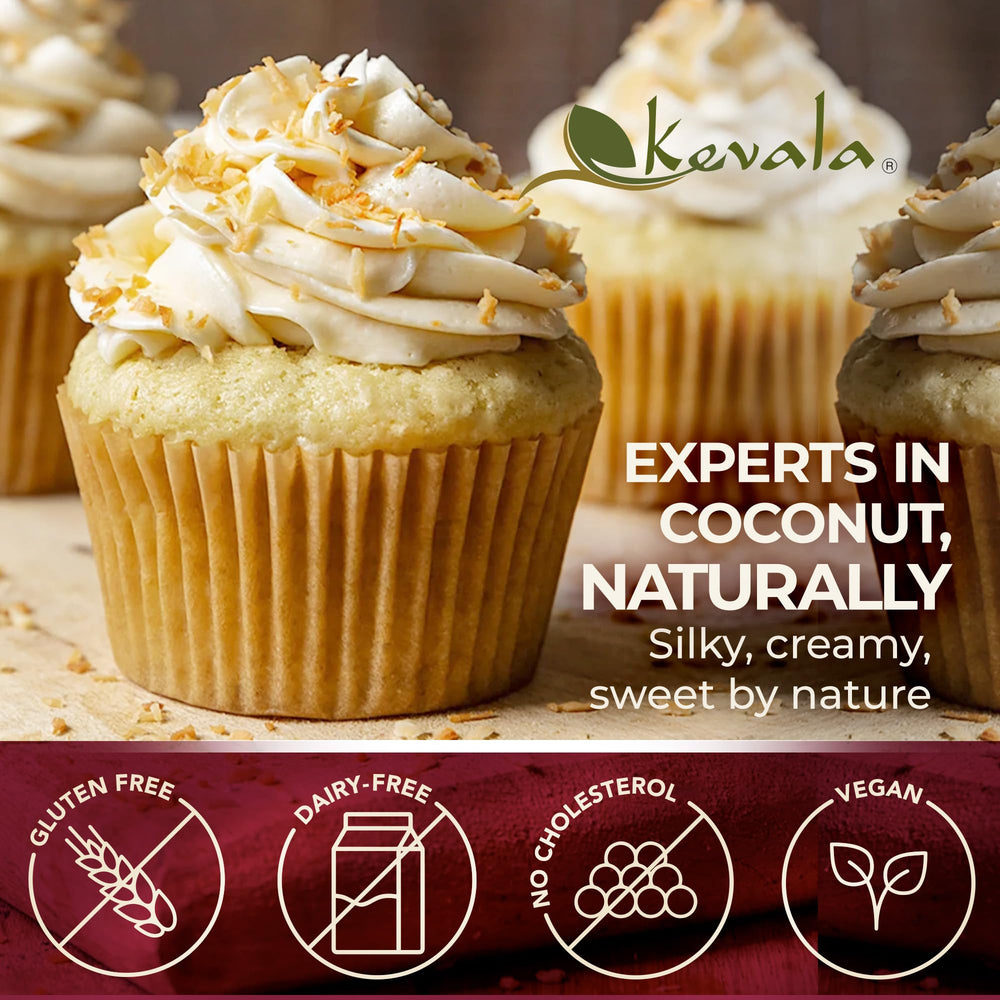 kevala mixing bowl with coconut butter for baking, reliable cooking ingredient