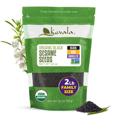 kevala front packaging showing 2 lb resealable bag and branding benefits