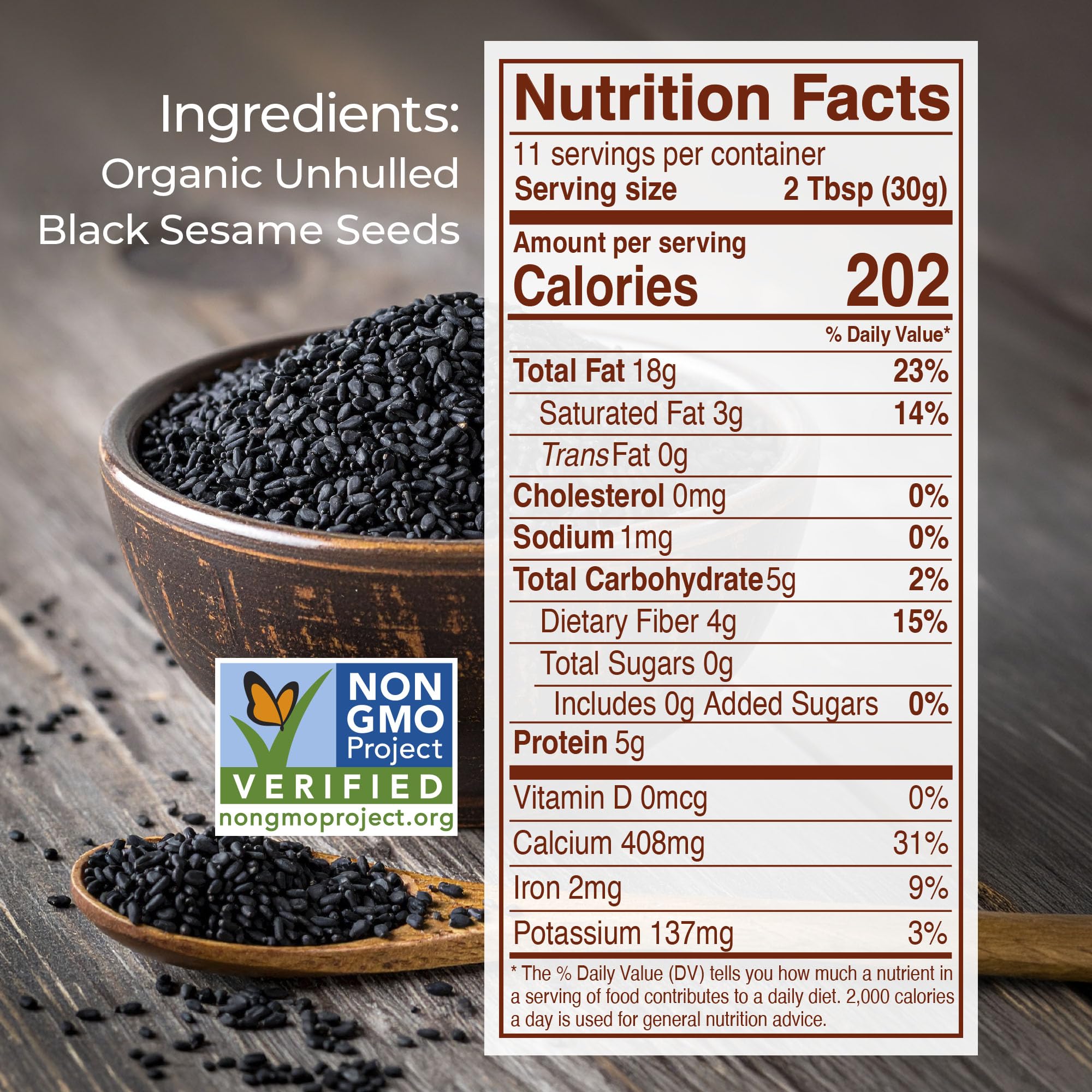 kevala close-up of smooth black tahini texture, highlighting creamy spreadability
