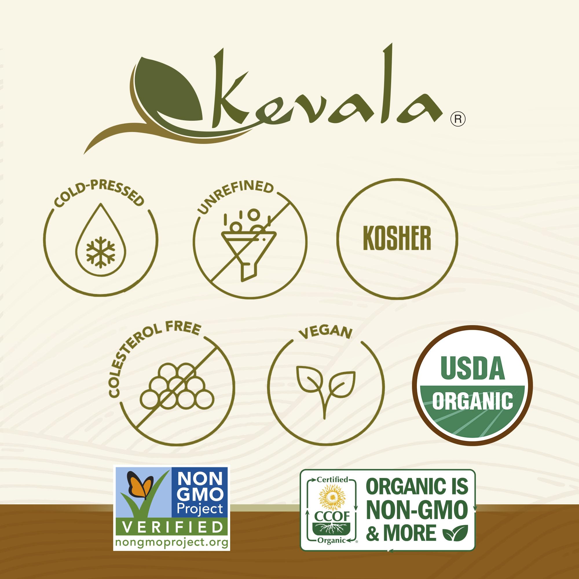 kevala bottle next to measuring spoon showing correct portioning benefit