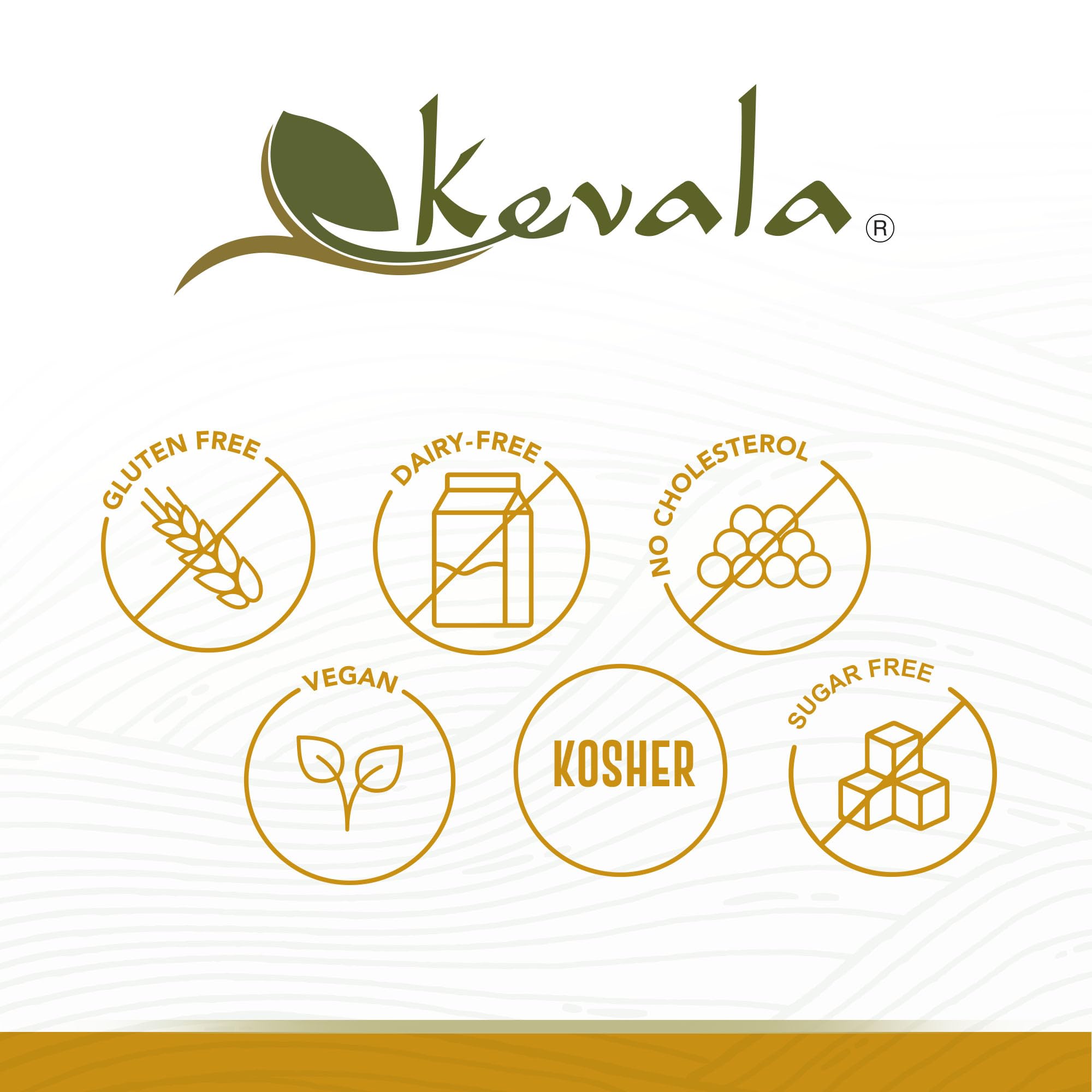 kevala mixed into creamy sauce, adds cheesy umami without dairy