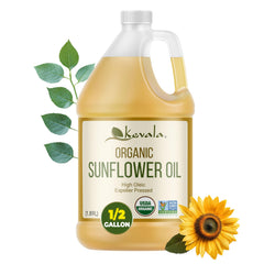 kevala front packaging showing 64 fl oz bottle and organic label benefits
