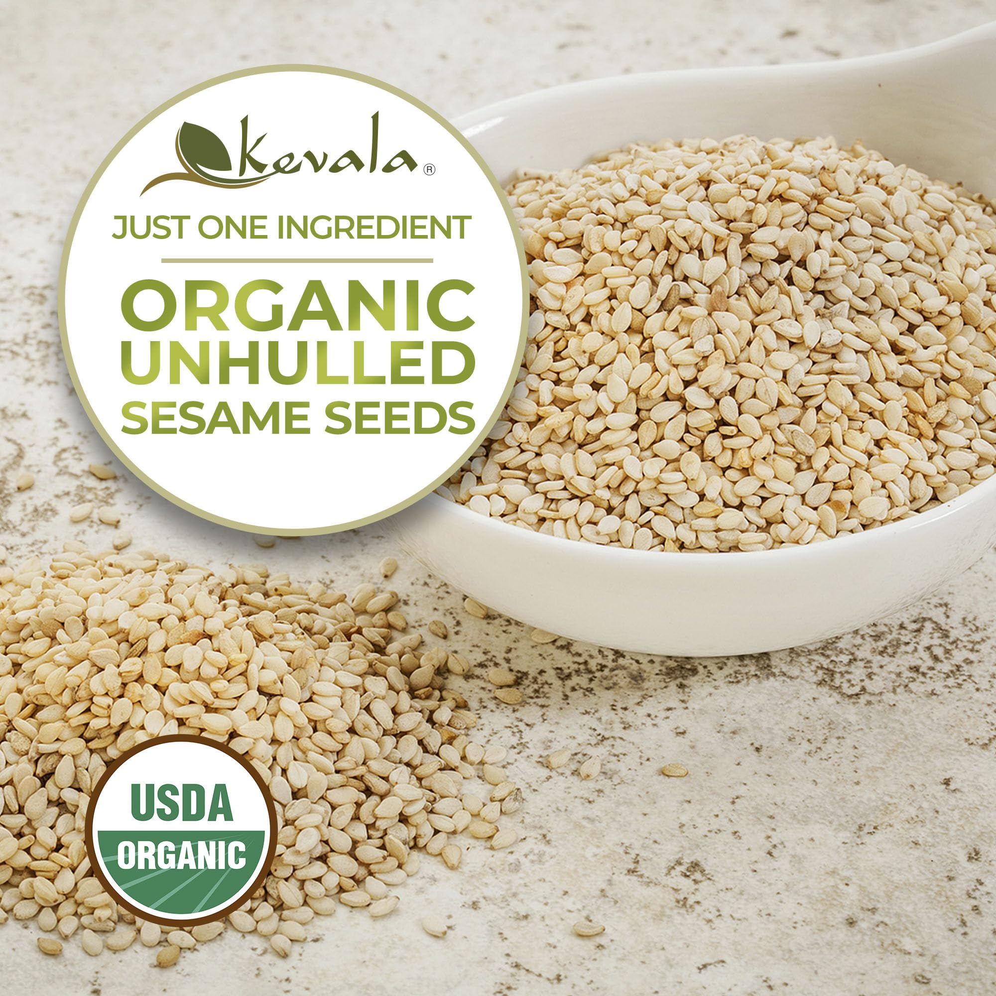 kevala seeds sprinkled on bagel showing visual appeal and added crunch
