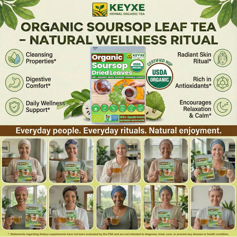 KEYXE open kraft bag with visible leaves preserving freshness