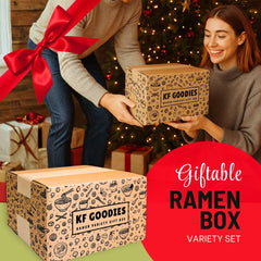 KF GOODIES ramen served in a styled bowl displaying creamy and spicy textures for appetizing appeal