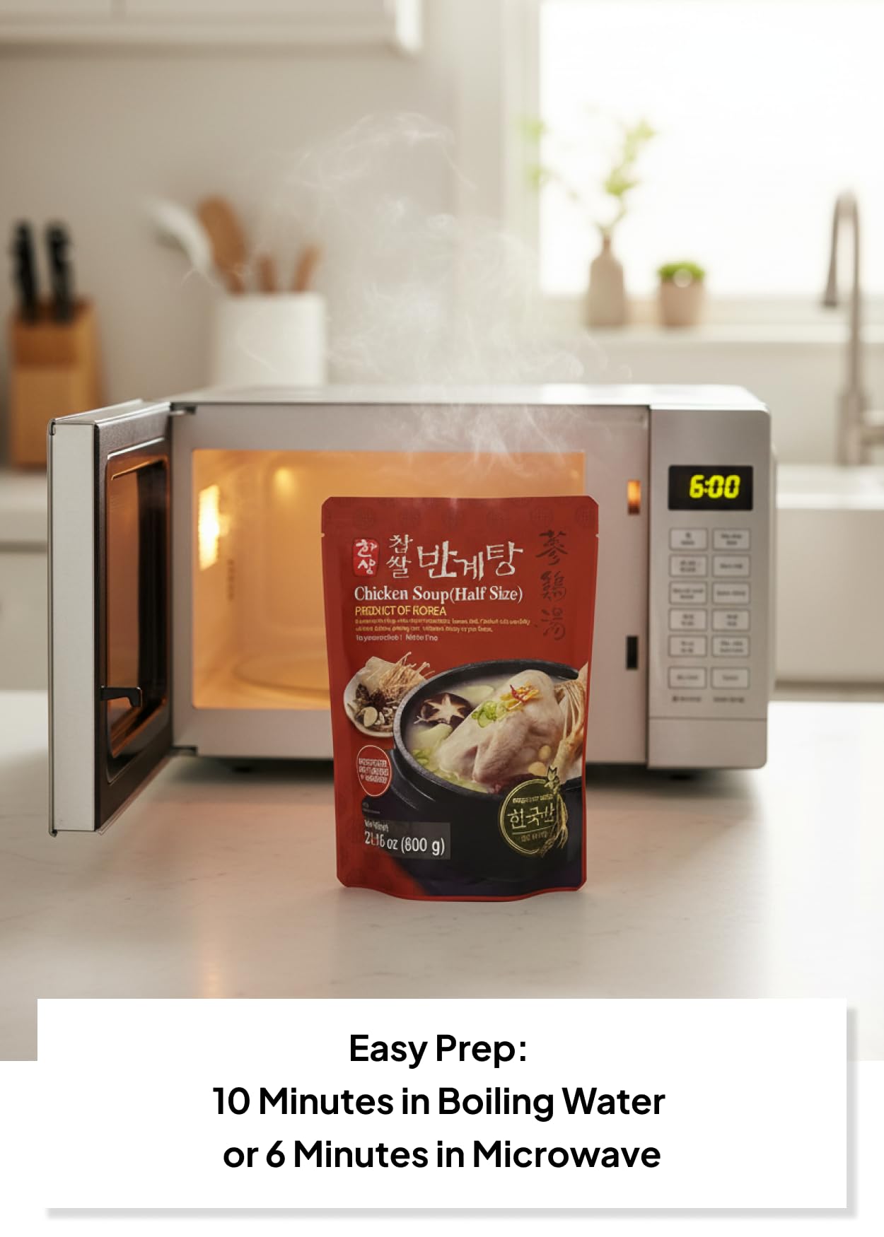 K FOOD KOREAN FOOD arranged ingredients ginseng jujube rice ginger, illustrating traditional flavor components