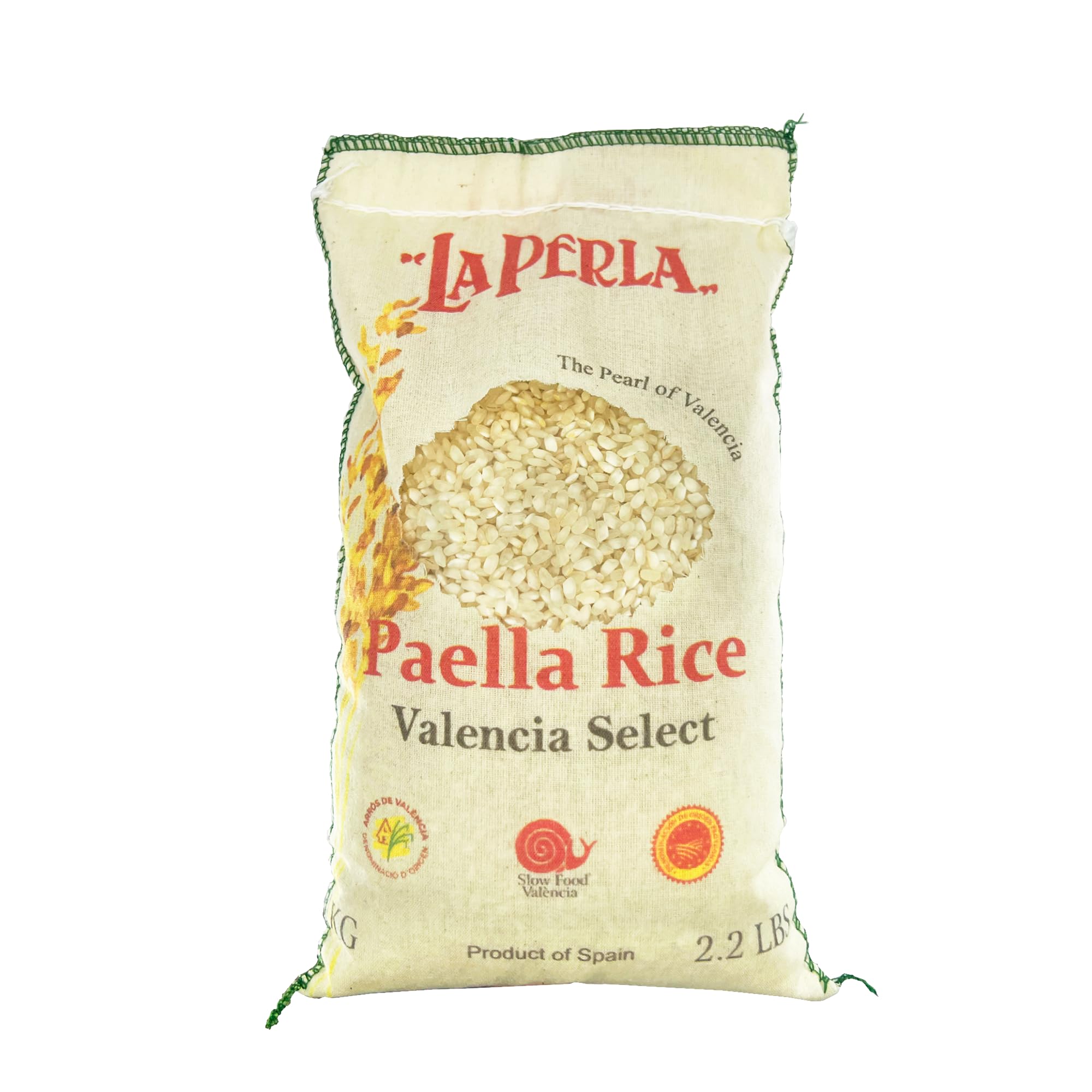 Khayyan La Perla front packaging showing origin and weight, ensures authentic purchase benefit