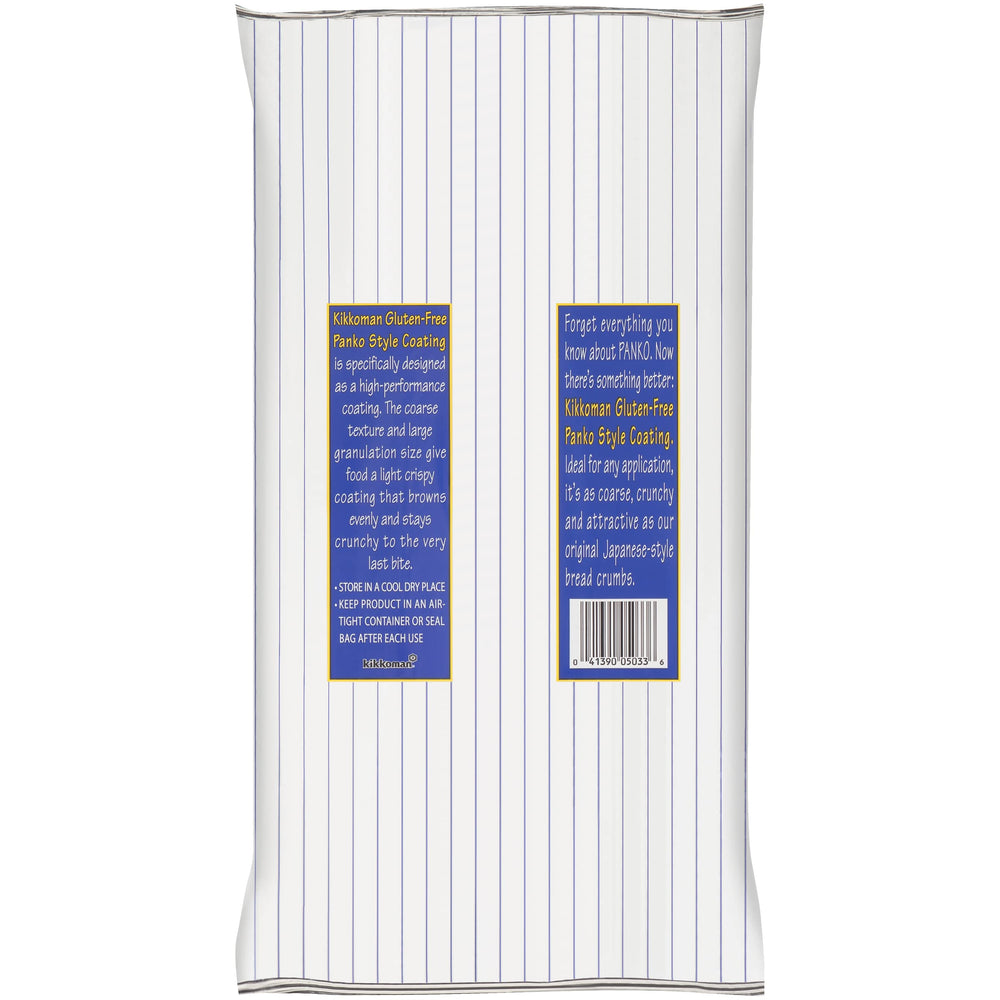 Kikkoman close-up of crumb texture highlighting airy crunch benefit