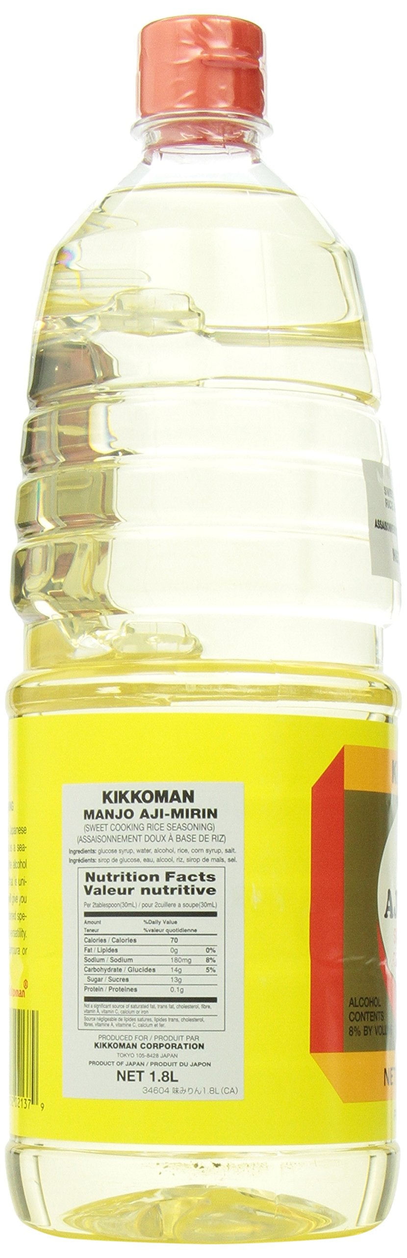 Kikkoman Manjo Aji Mirin in use glazing salmon for authentic flavor and shine