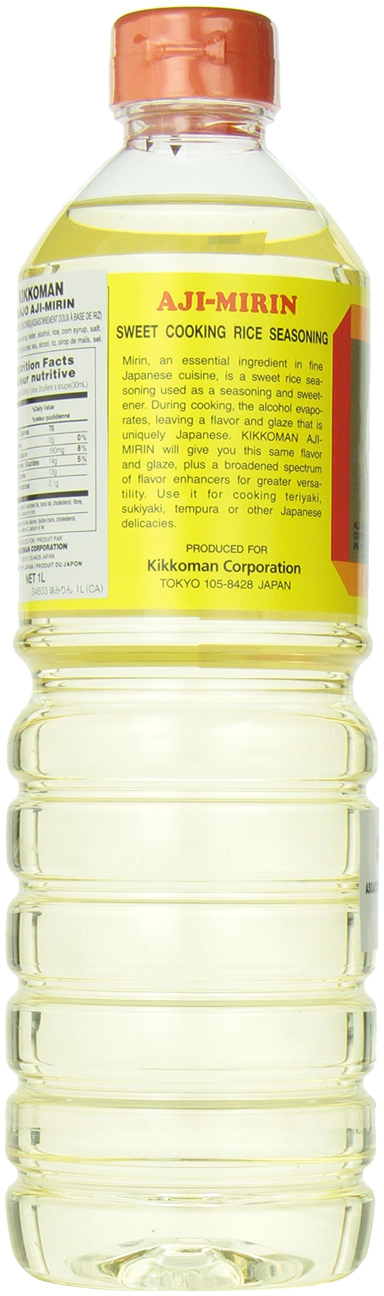 Kikkoman Manjo Aji Mirin pouring on grilled fish to enhance flavor and appearance