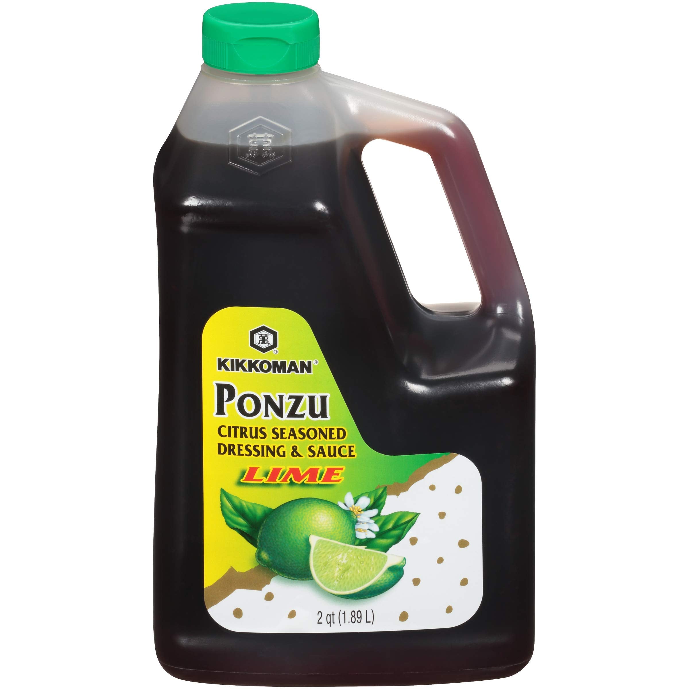 Kikkoman Ponzu Lime close-up of liquid texture highlighting bright citrus and soy balance