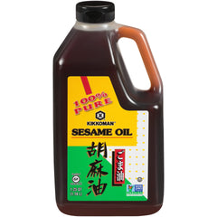 Kikkoman front bottle view showing product and size benefit