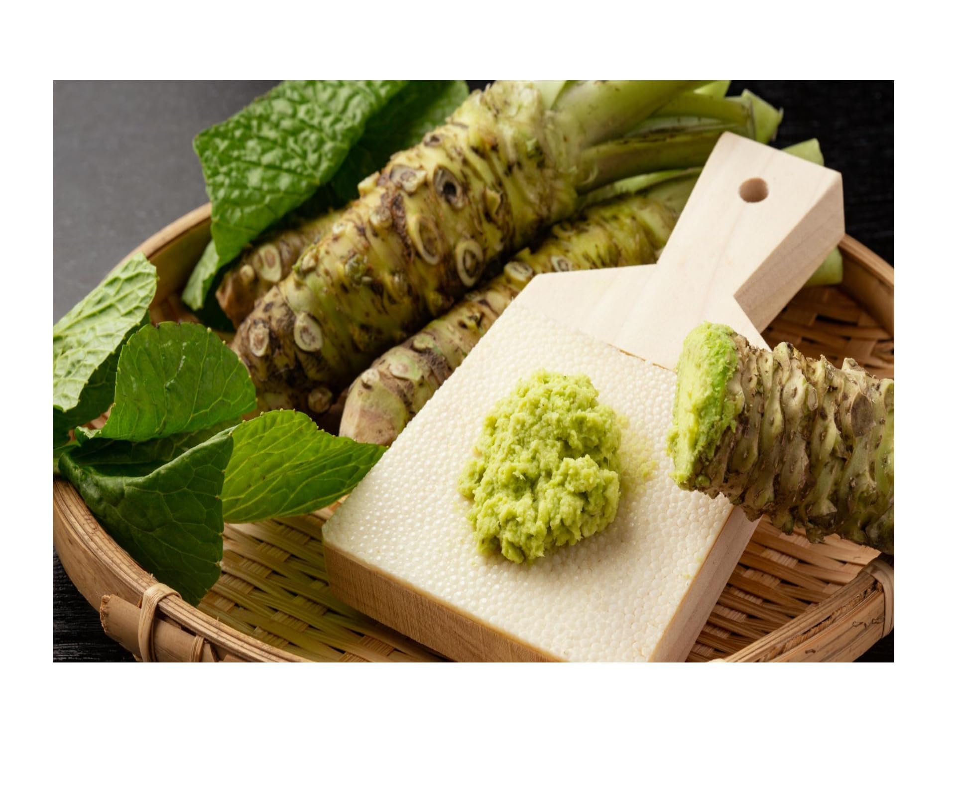 kikkoman wasabi bottle beside a sandwich for scale showing generous two-pack supply