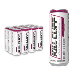 Kill Cliff front can showing Berry Legit Lemonade label for quick identification and convenience