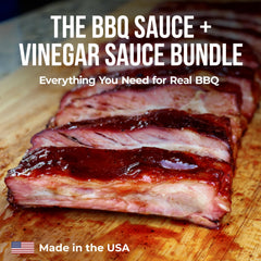 Killer Hogs BBQ sauce brushed onto meat to demonstrate glossy glaze finish