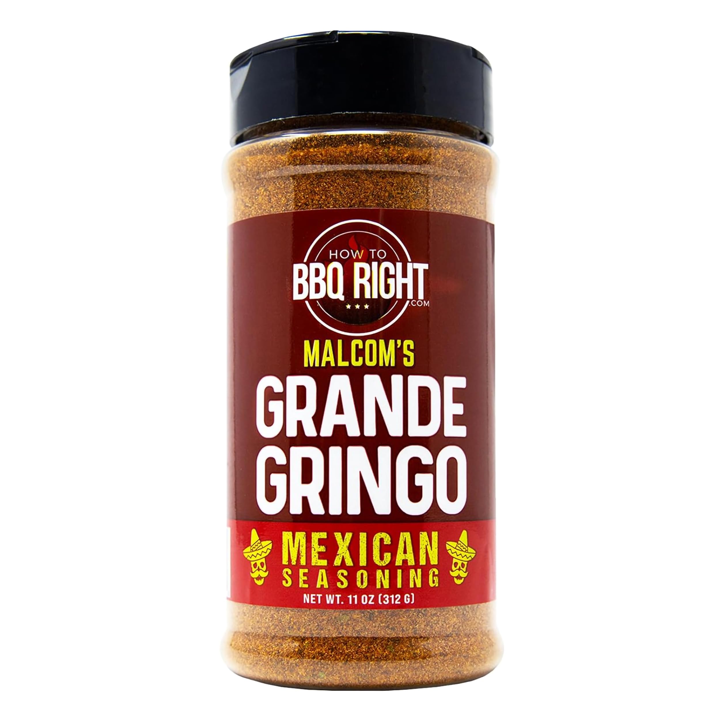 Killer Hogs Grande Gringo jar front view showing bold seasoning benefit
