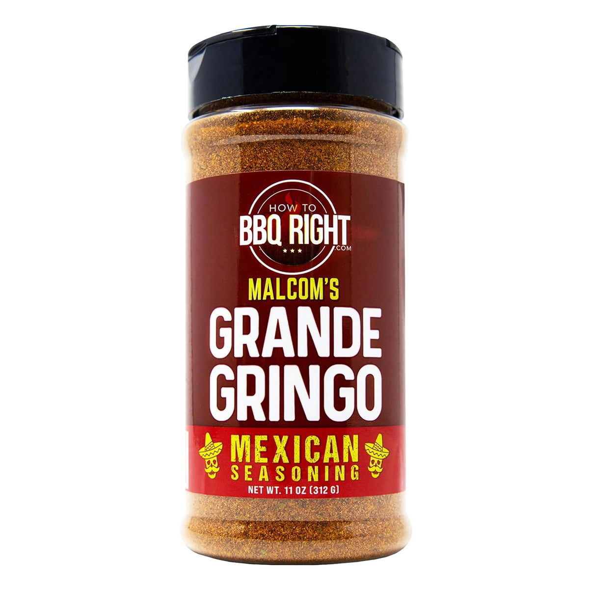 Killer Hogs Grande Gringo jar front view showing bold seasoning benefit