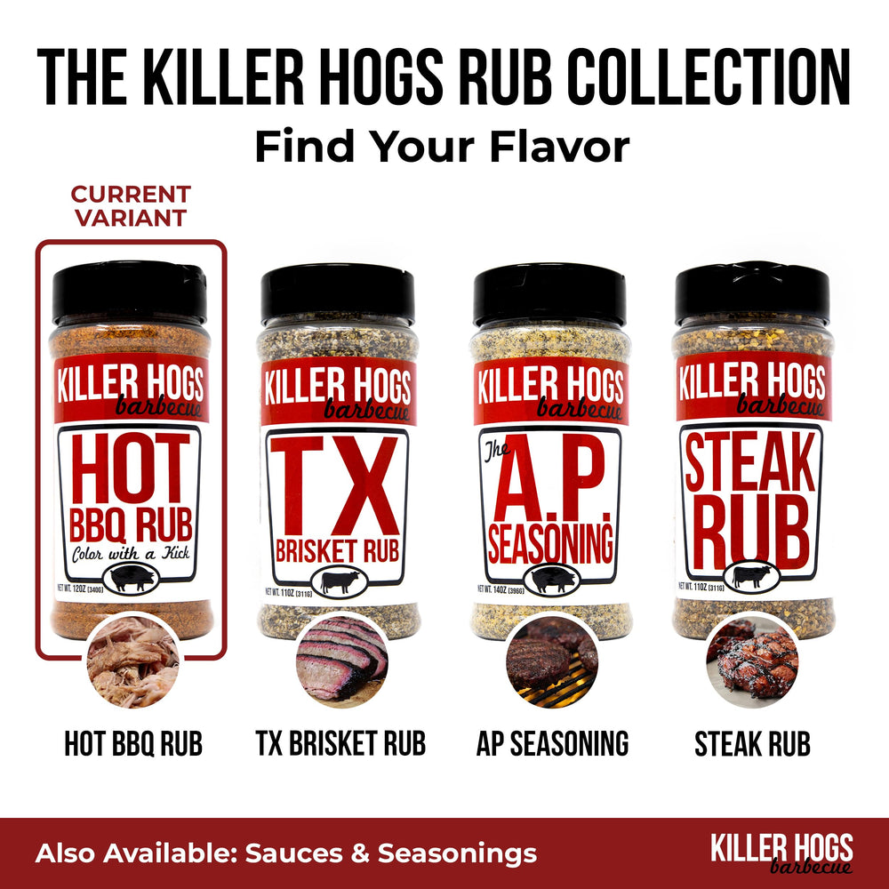 Killer Hogs ingredients label clear to show made in USA quality