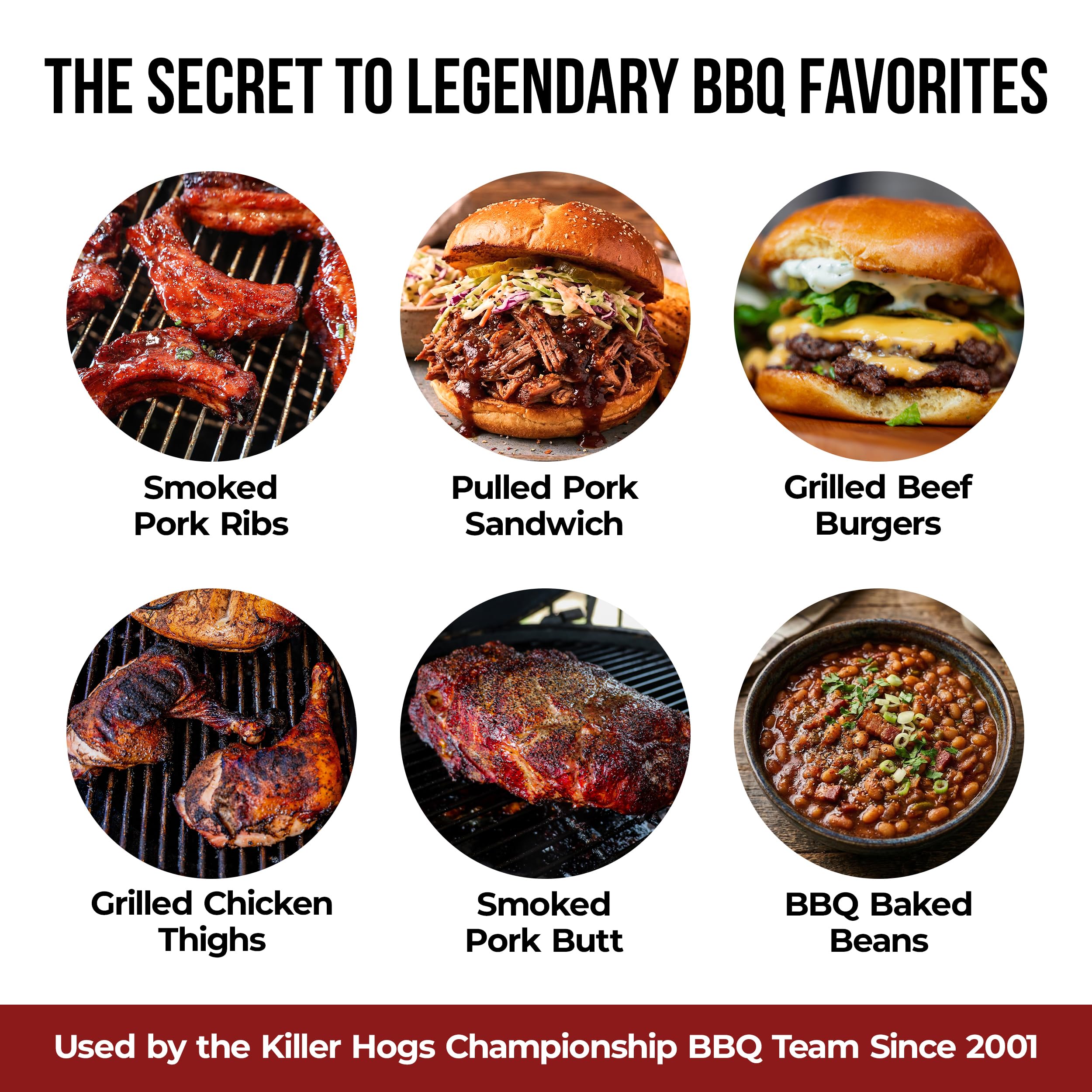 Killer Hogs jar label close-up showing branding and ingredients for confident cooks