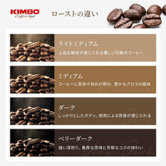 Kimbo ground espresso puck detailed view for consistent extraction benefit