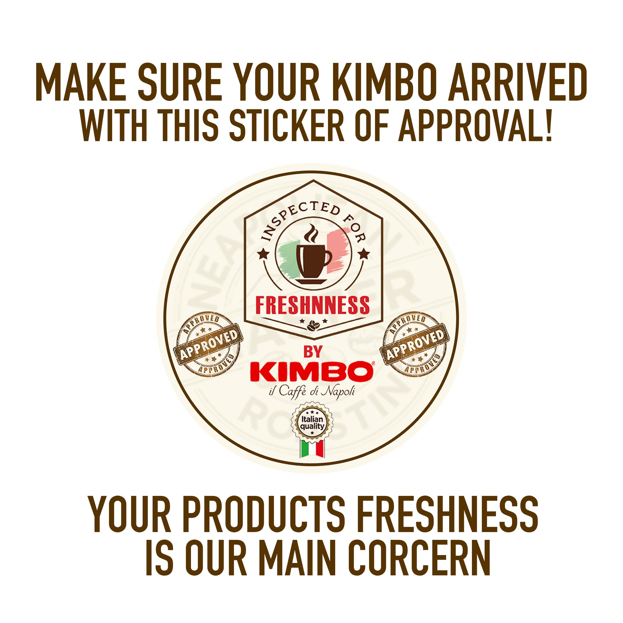 KIMBO tin lid detail highlighting seal and durable metal packaging benefit