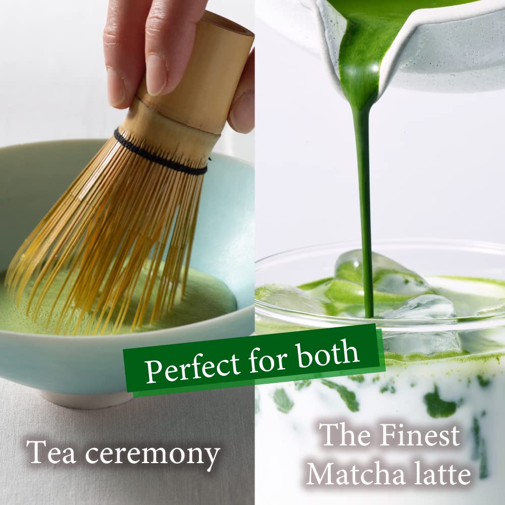 kimikura whisked usucha in bowl demonstrating smooth froth benefit