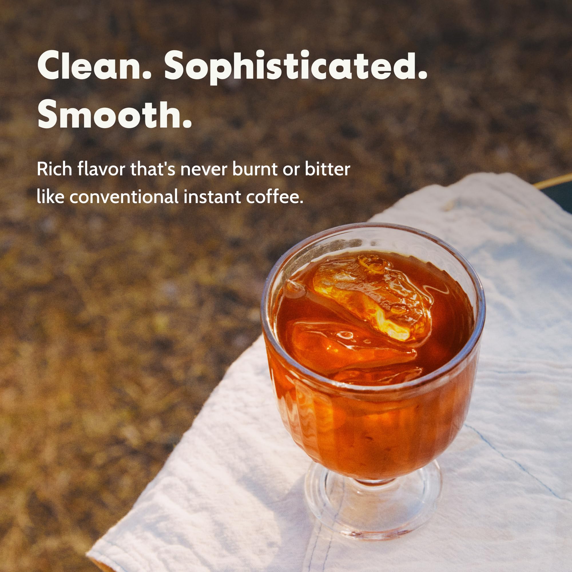 KimlyParc espresso dissolving in hot water for fast preparation benefit
