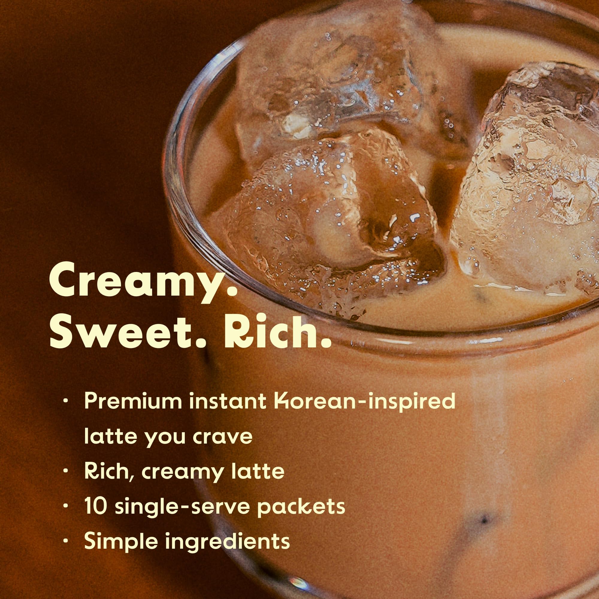 KimlyParc packet open with mix dissolving to show quick instant preparation