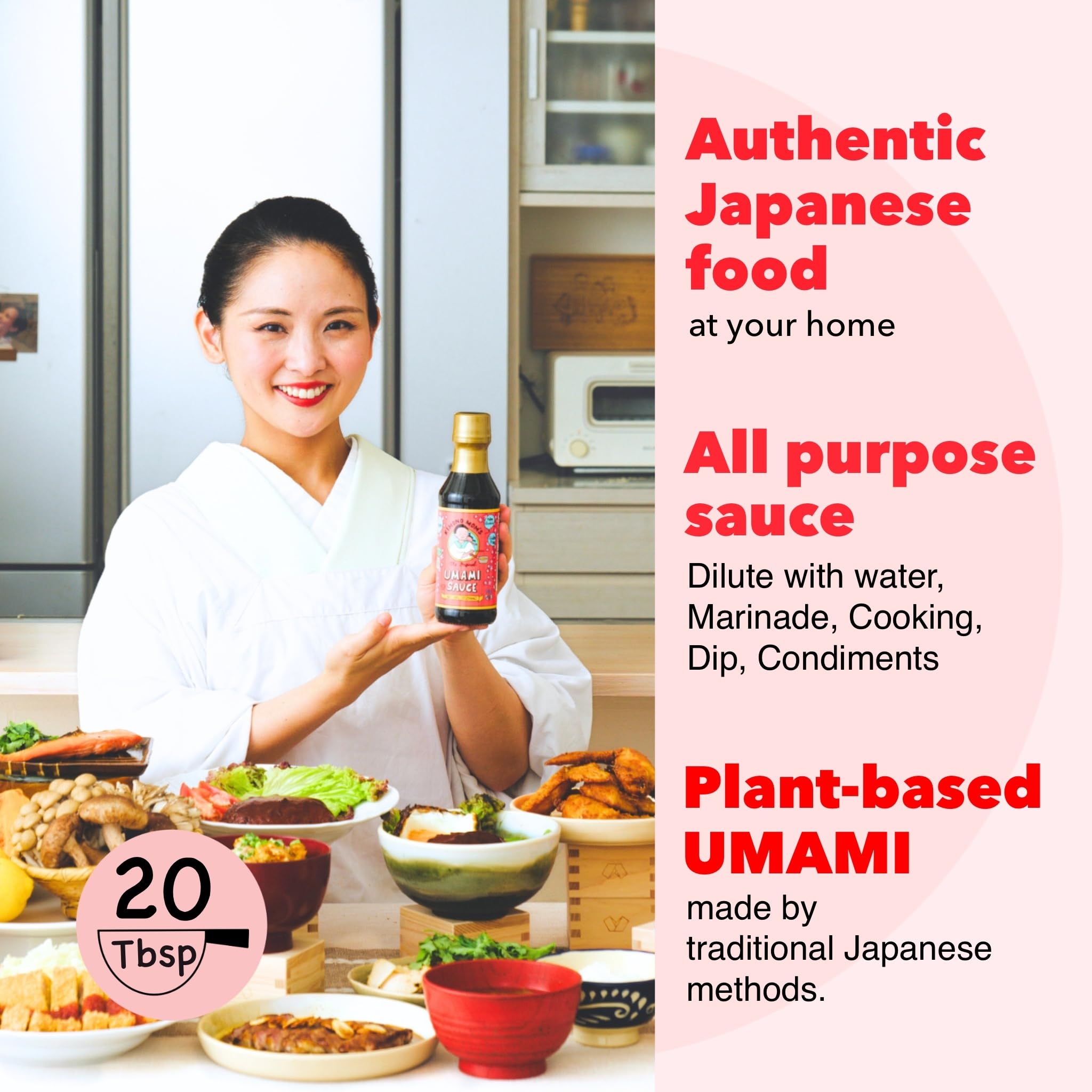 Kimono Mom sauce texture close-up highlighting smooth consistency