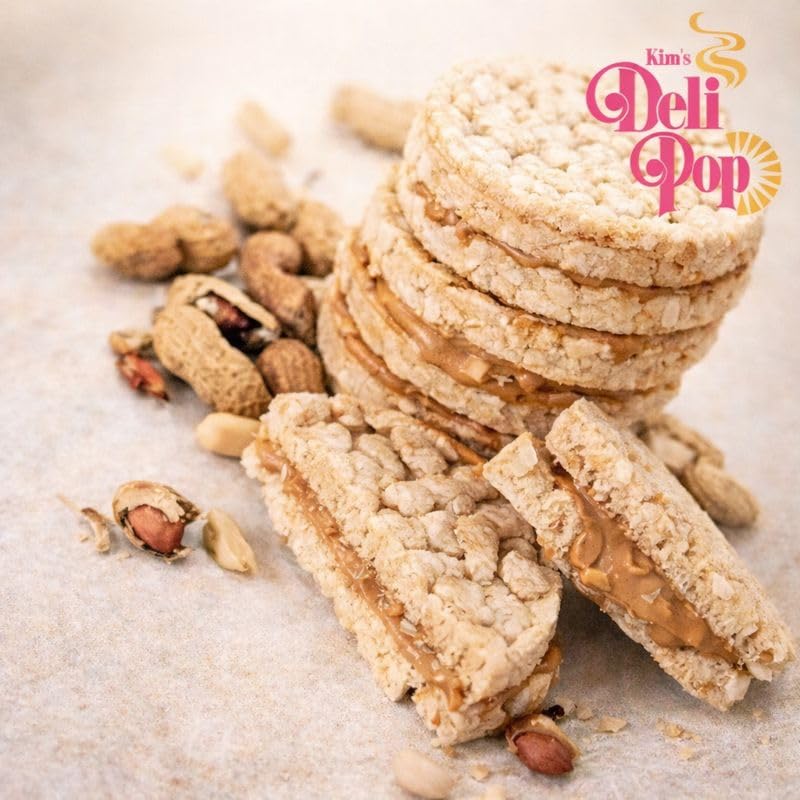 Kim's Magic Pop crisps dipped in hummus demonstrating versatile use