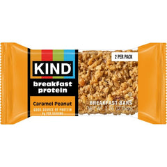 KIND box in pantry with multiple packs displayed for easy stocking and meal prep