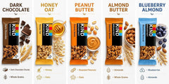 KIND Breakfast single wrapped bar removed from box, easy grab-and-go