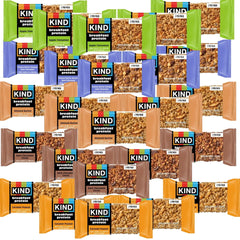 KIND Breakfast front packaging showing variety and convenience benefits