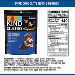 KIND close-up of cluster texture highlighting crunchy nuts and berries