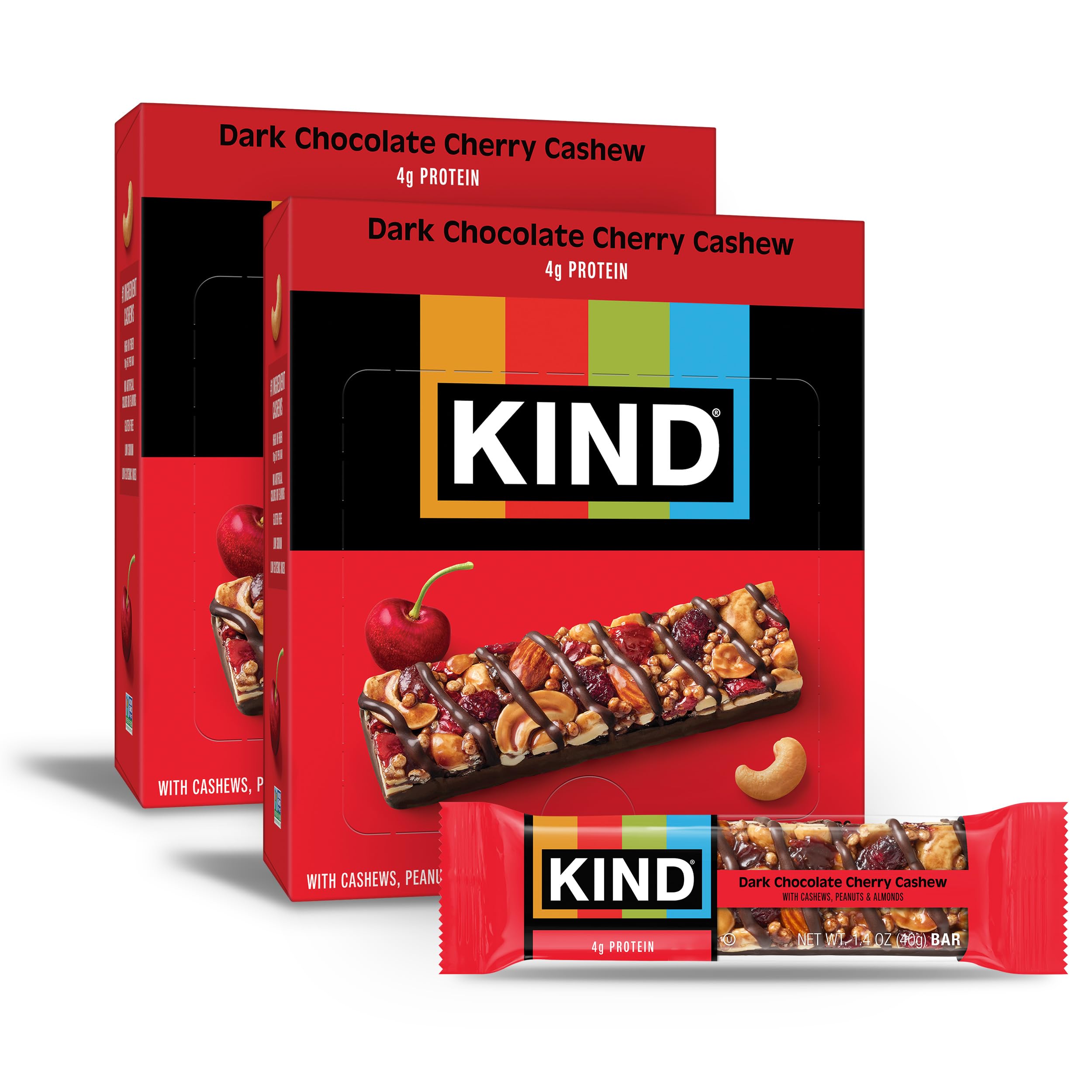 KIND box front view showing product name and 24-count convenience