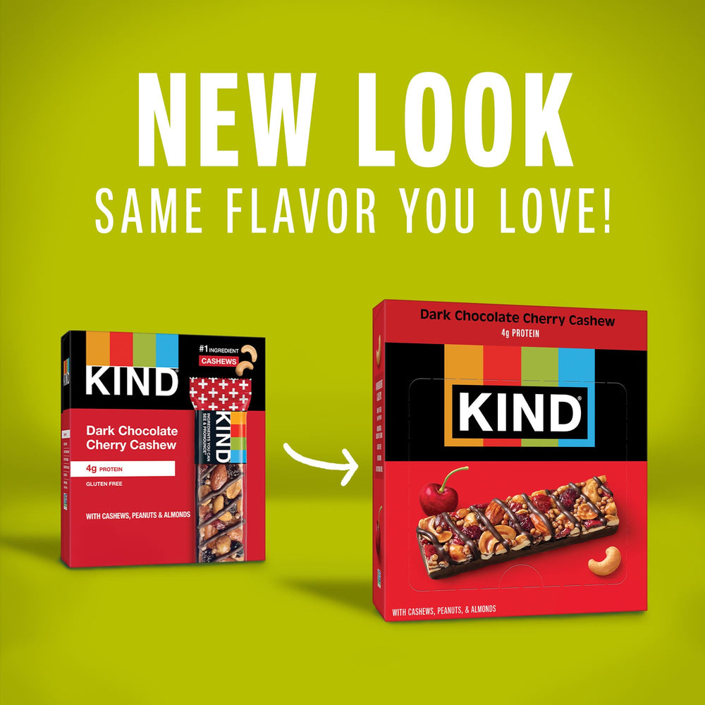 KIND bar next to a backpack demonstrating convenient travel snack