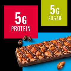 KIND unwrapped bar showing almonds and chocolate for satisfying crunch