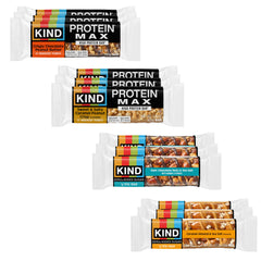 KIND front packaging showing assorted bars and convenience benefits