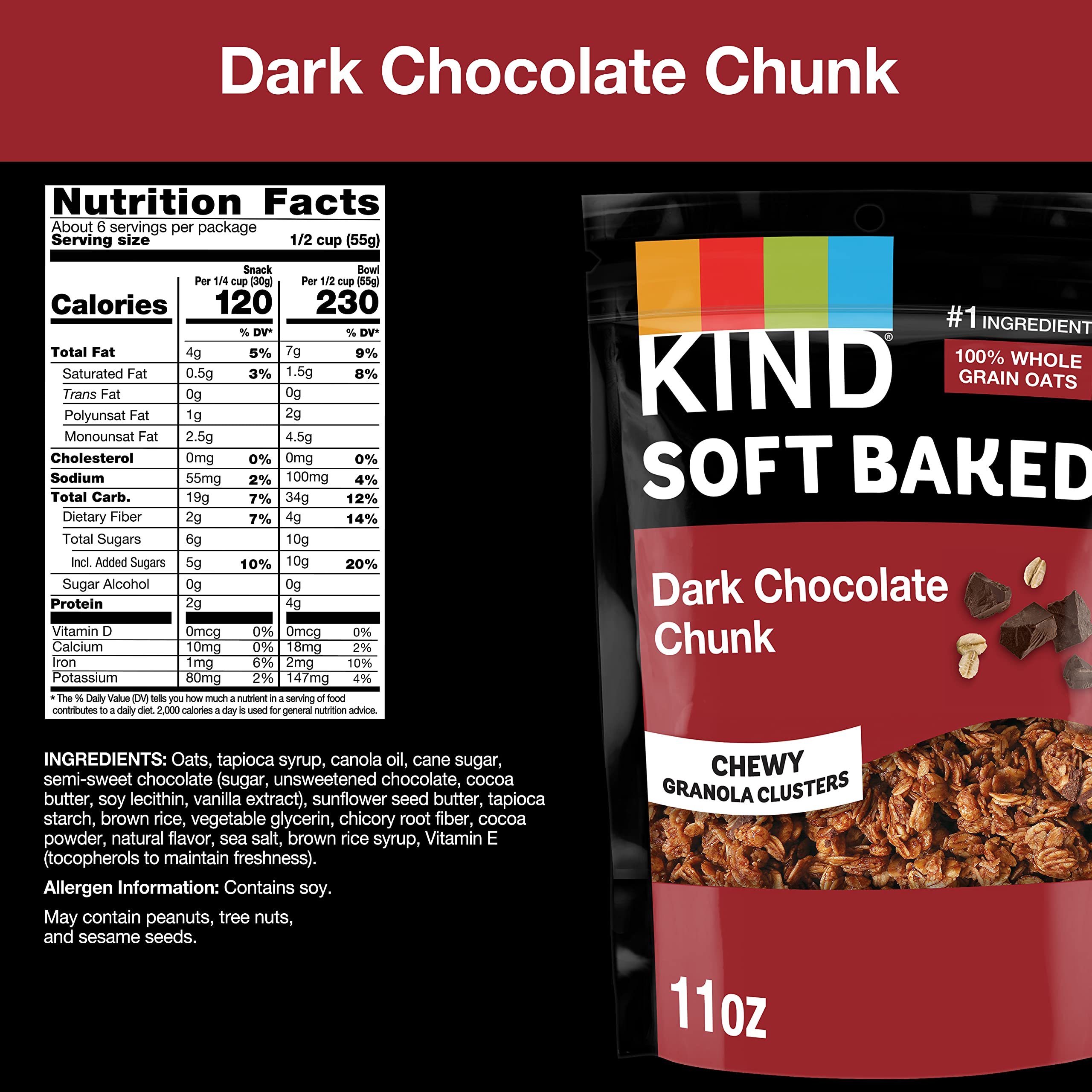 KIND granola served over yogurt illustrating convenient breakfast use