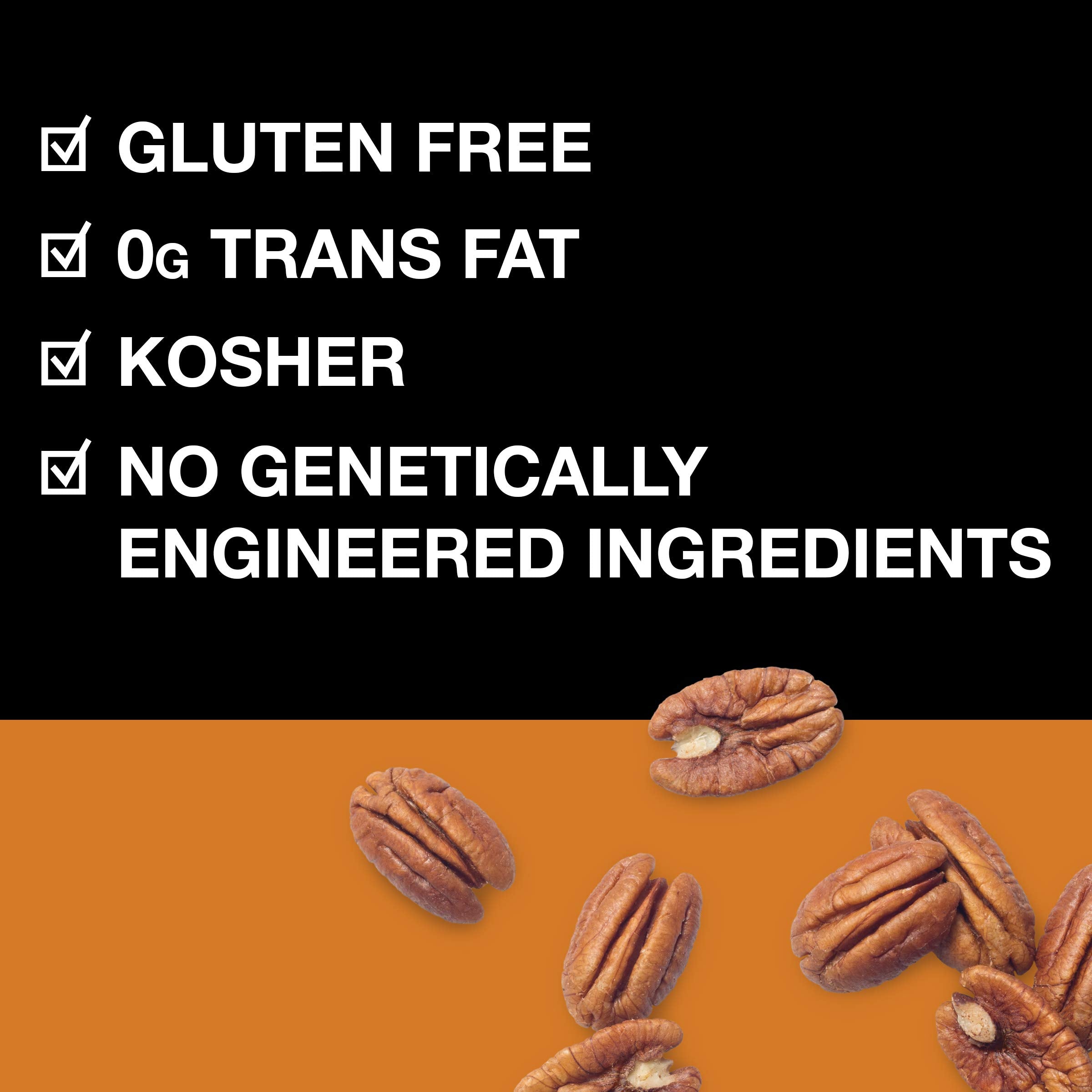 KIND maple glaze texture on nuts, adds natural sweetness without excess sugar