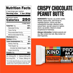 KIND Protein MAX peanut texture detail highlighting real nut ingredient benefits