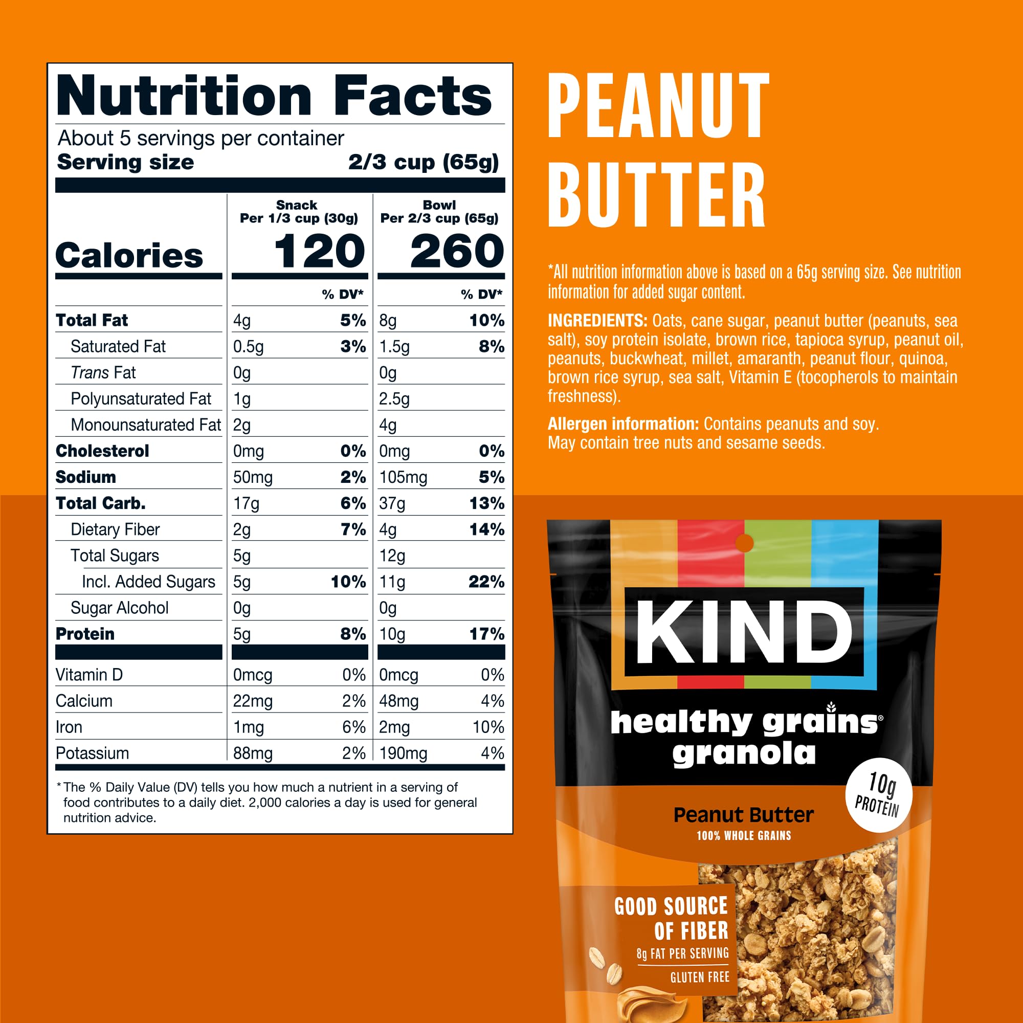 KIND resealable bag zipper feature demonstrating freshness and easy storage benefit