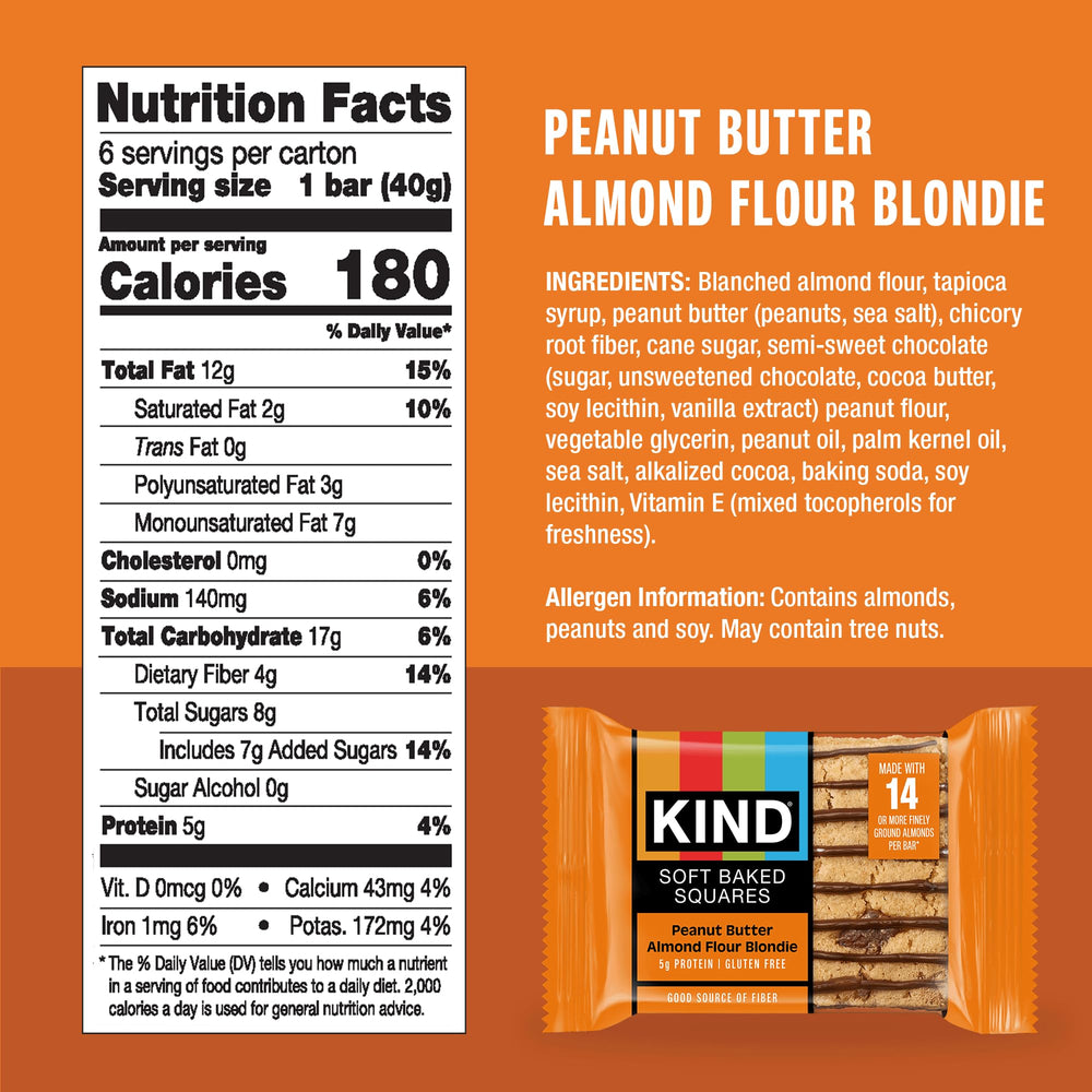 KIND individually wrapped bar illustrating portability and convenience