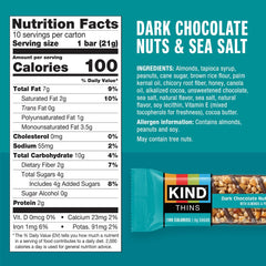close-up of sliced almonds on KIND Thins highlighting crunchy texture and nut-first ingredient
