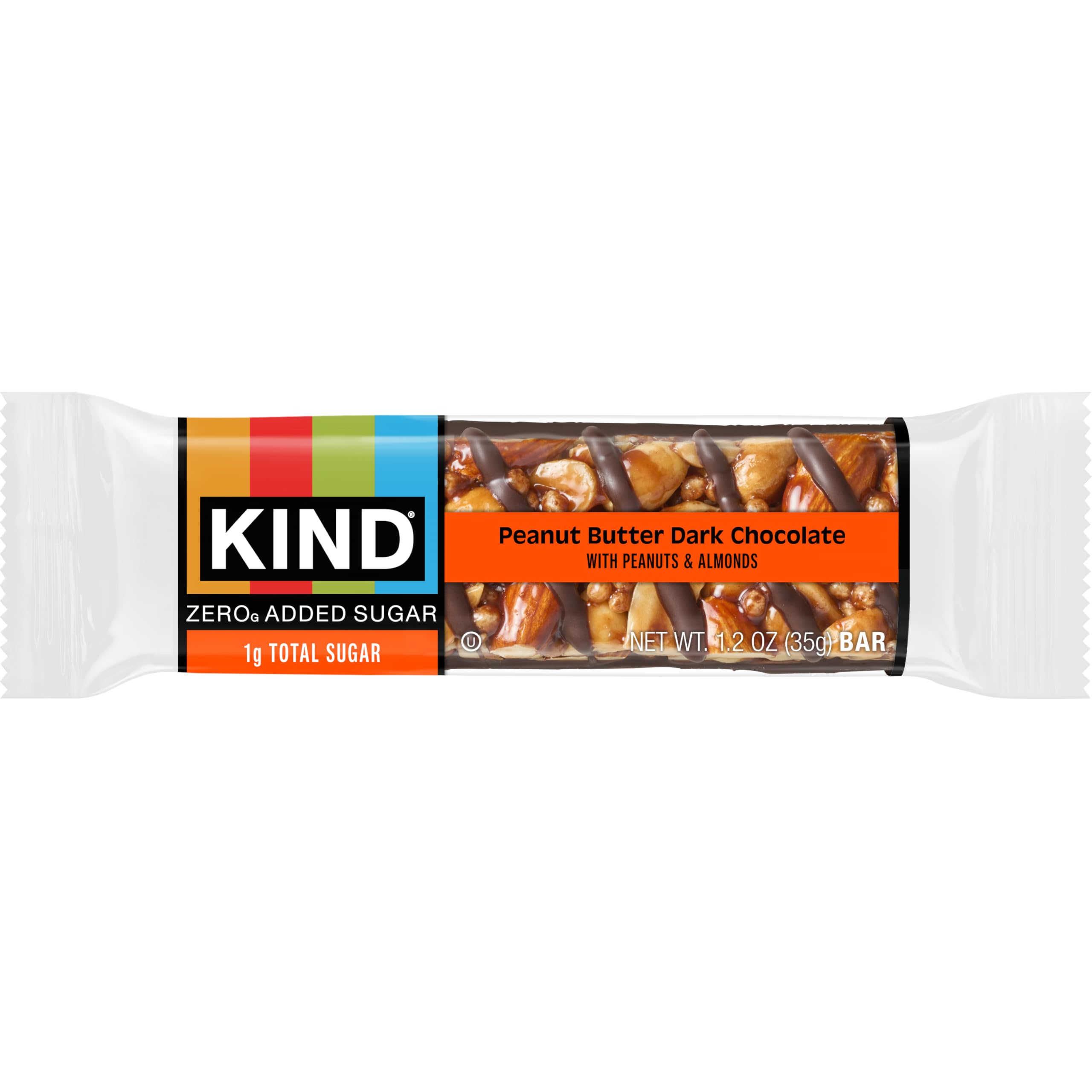 Person carrying KIND Zero bar as a quick snack on-the-go for steady fuel