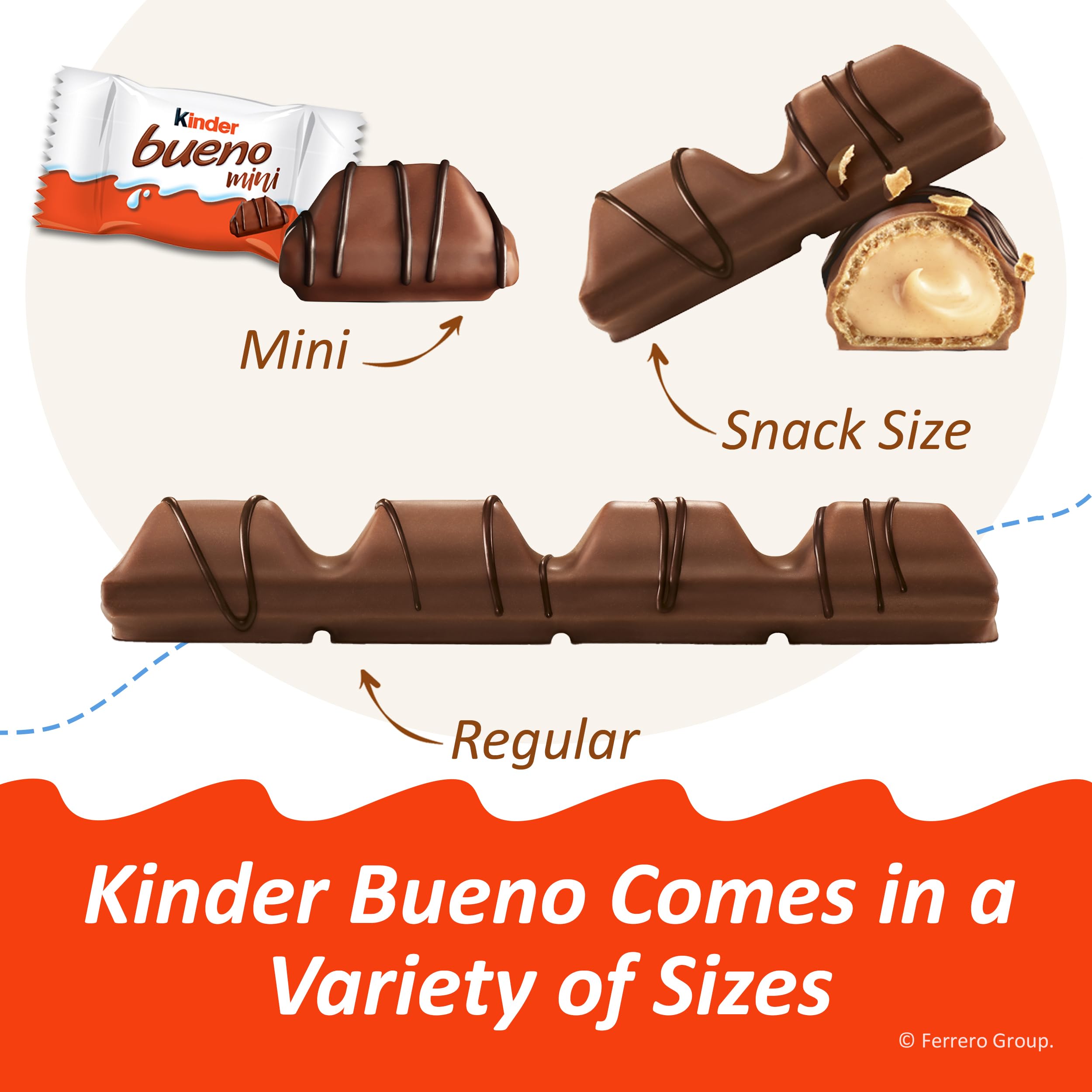 Kinder Bueno nutrition label and ingredients view for informed choices