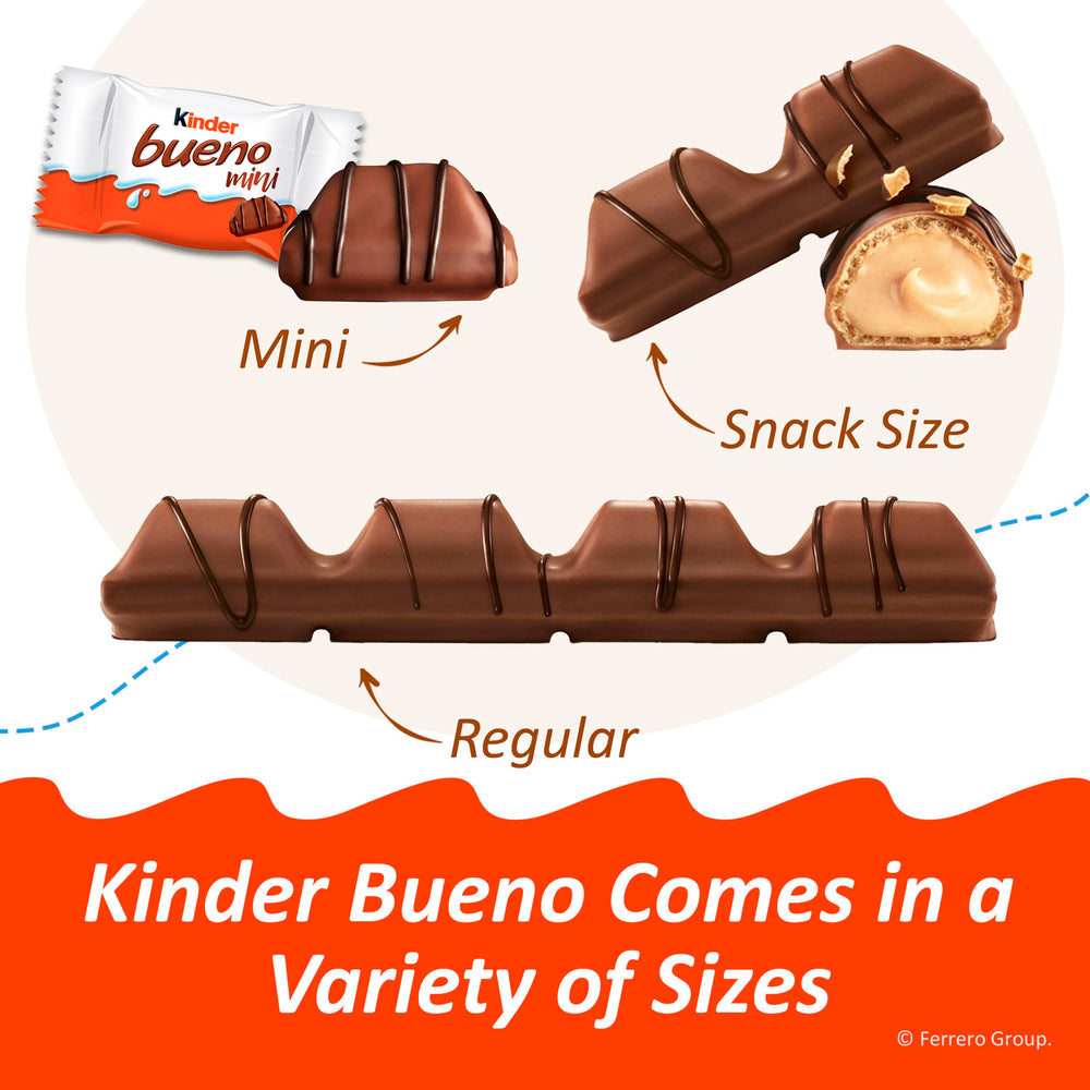 Kinder Bueno nutrition label and ingredients view for informed choices