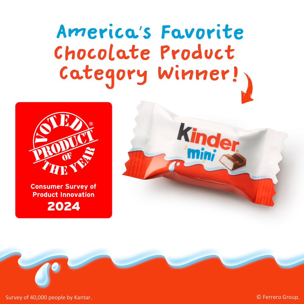 Kinder Chocolate nutrition label and ingredient list for informed buyers
