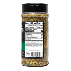 KINDER'S close-up of seasoning texture highlighting herbs and lemon, vivid aroma